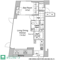 コンフォリア代官山青葉台の物件間取画像